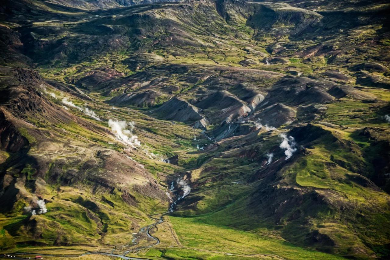 Reykjadalur Guesthouse Hveragerdi Kültér fotó